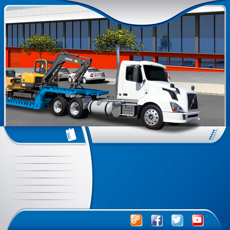  Autolineas en camión especializado lowboy